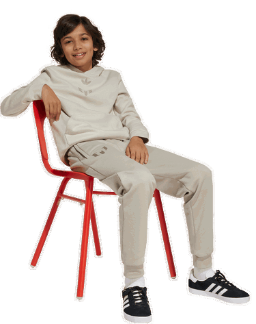 Суитчър adidas Performance Messi Kids Fleece Pants Бежово | JD1956, 4