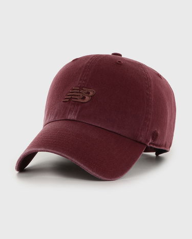 Шапка с козирка New Balance '47 Clean Up Cap Бургунди | NBL-NBCCU02GWS-N6, 0
