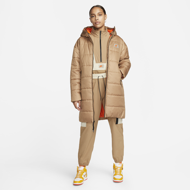 Пухо яке Nike Sportswear Therma-FIT Repel Synthetic-Fill Hooded Parka Бежово | DX5684-258, 3