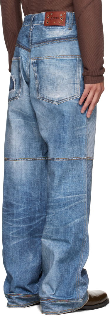 Дънки Andersson Bell Andersson Bell Printed Jeans Синьо | apa842u, 2