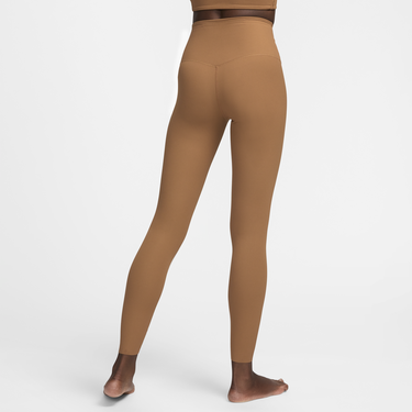 Клинове Nike W NK DF ZENVY HR 7/8 RIB TGHT Кафяво | hf1443-281, 4