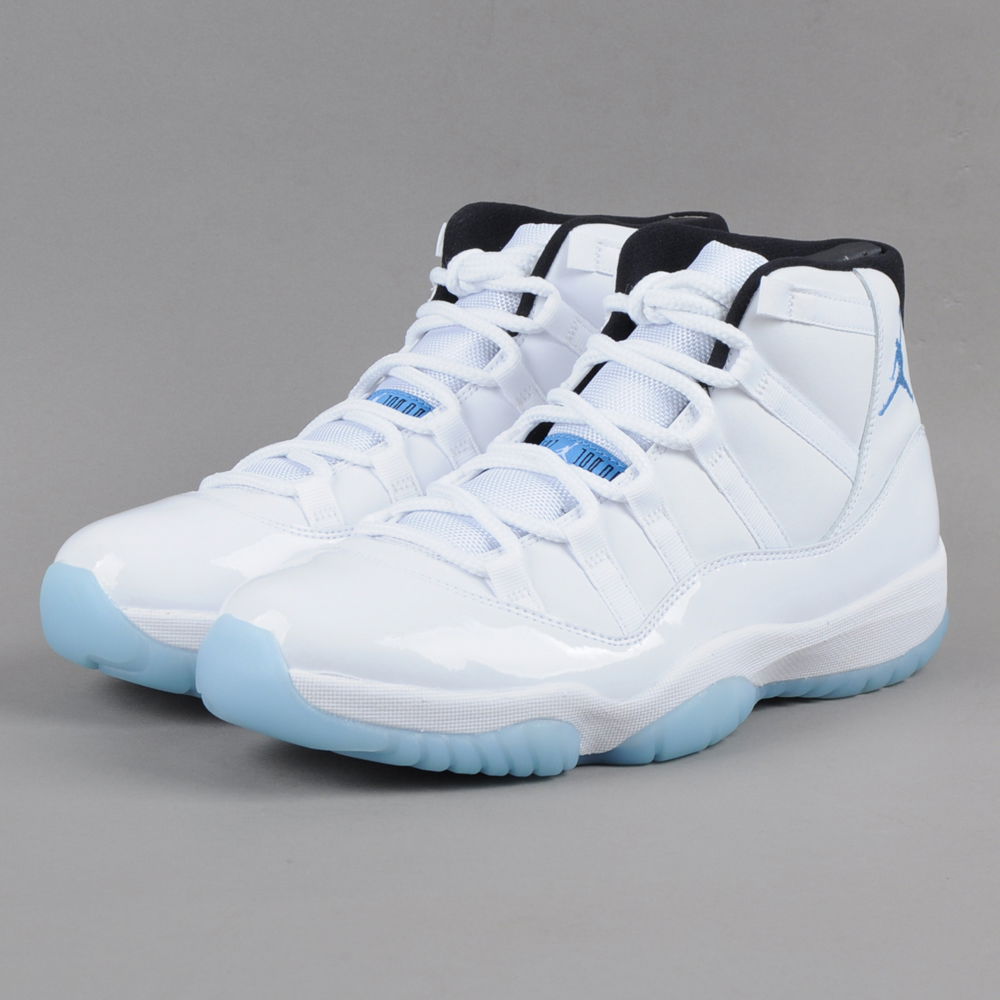 Кецове и обувки Jordan Air Jordan 11 Retro "Legend Blue" 2014 Бяло | 378037-117, 1