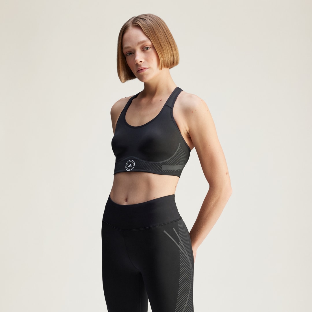 Сутиен adidas Performance adidas by Stella McCartney TruePace High Support Sports Bra Черно | JD8407, 0