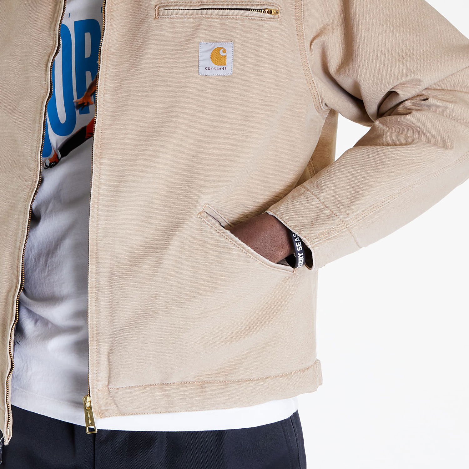 Яке Carhartt WIP Og Detroit Бежово | I027358.0IA3K, 1
