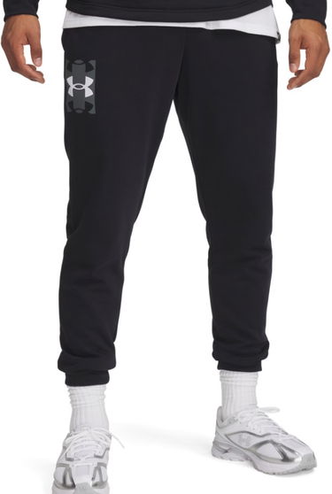 Спортни панталони Under Armour Rival Terry Logo Joggers Черно | 1390144-001, 4