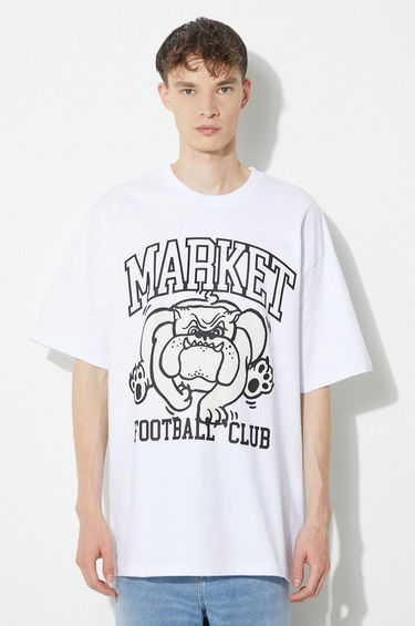 Тениска MARKET T-Shirt With Print Бяло | 399001776, 0