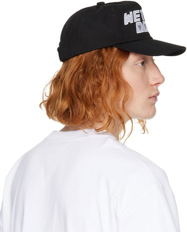 Шапка с козирка We11done We11done Square Logo Washed Cap Черно | WD-AH3-22-416-U-BK, 2