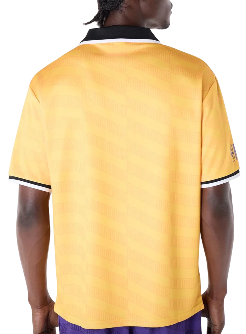 Фланелка New Era NBA Los Angeles Lakers Oversized T-Shirt Жълто | 60596415-60596415, 1