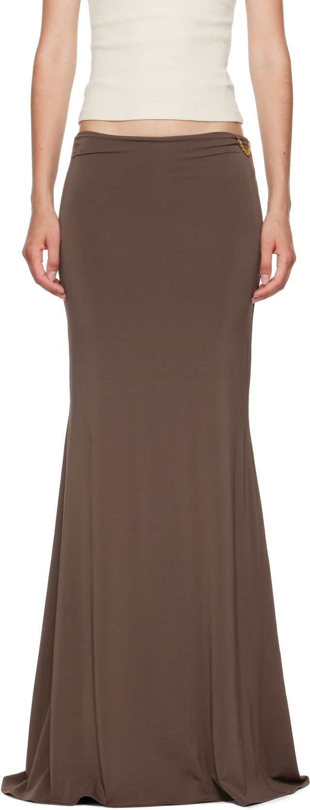 AMIRI Logo Chain Maxi Skirt