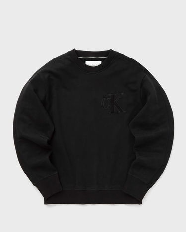 Суитчър CALVIN KLEIN APPLIQUE CREW NECK Черно | J30J325634BEH, 2