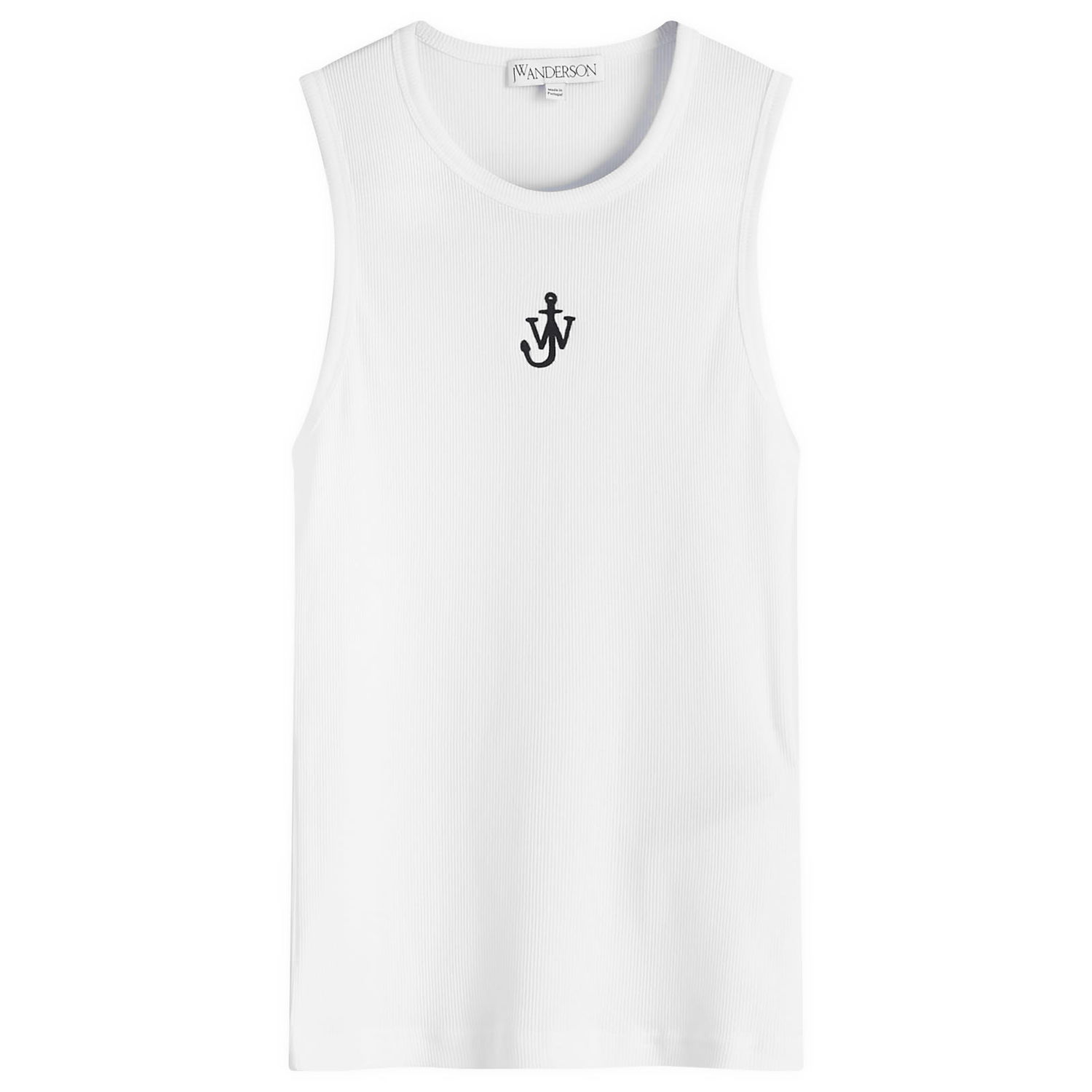 Потник JW Anderson Anchor Embroidery Slim-Fit Vest Бяло | JO0248-PG1717-001, 0