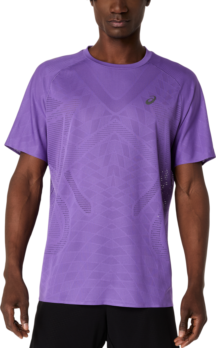 Тениска Asics Metarun Short Sleeve Running T-Shirt Лилаво | 2011d286-500, 0