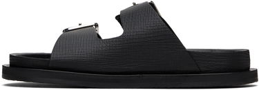 Облекло Studio Nicholson Studio Nicholson Denver Leather Sandals Черно | DENVER SNW - 1652, 2