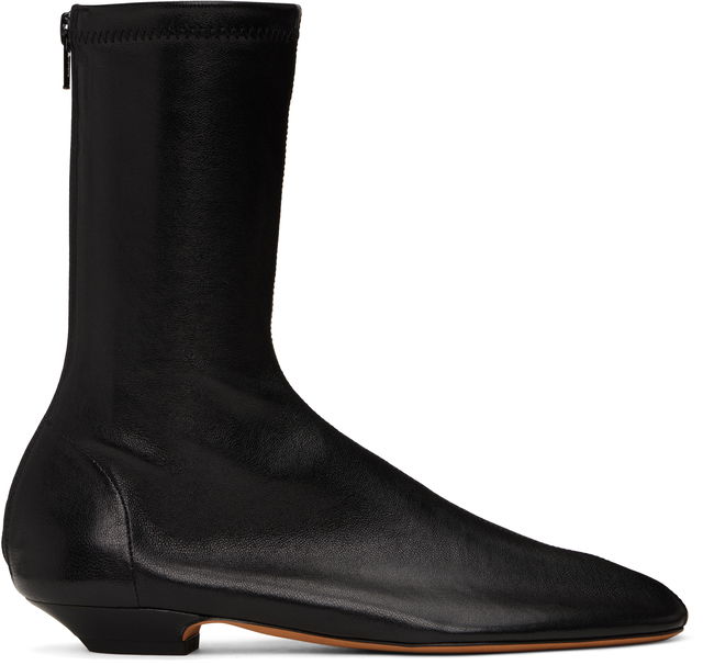 Khaite Apollo Flat Ankle Boots