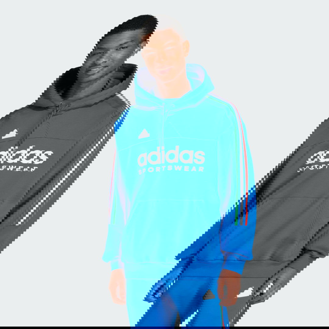 Суитчър adidas Performance House of Tiro Nations Pack Hoodie Синьо | IY4532, 0