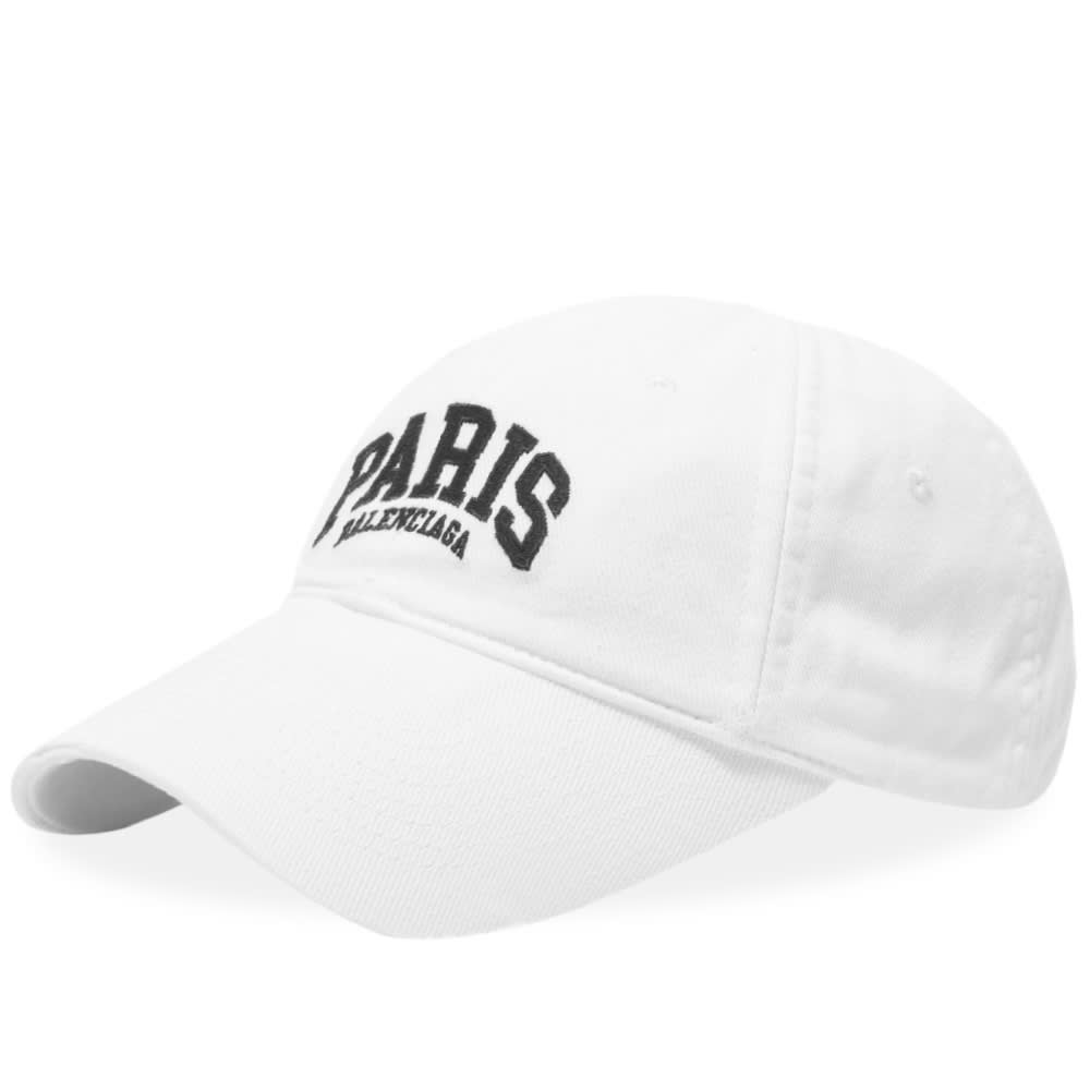 Шапка с козирка Balenciaga Paris Logo Cap Бяло | 680748-410B2-9060, 0