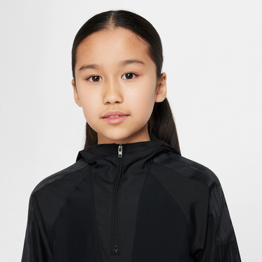 Ветровка Nike Academy Hooded Half-Zip Jacket Черно | HJ3826-010, 2