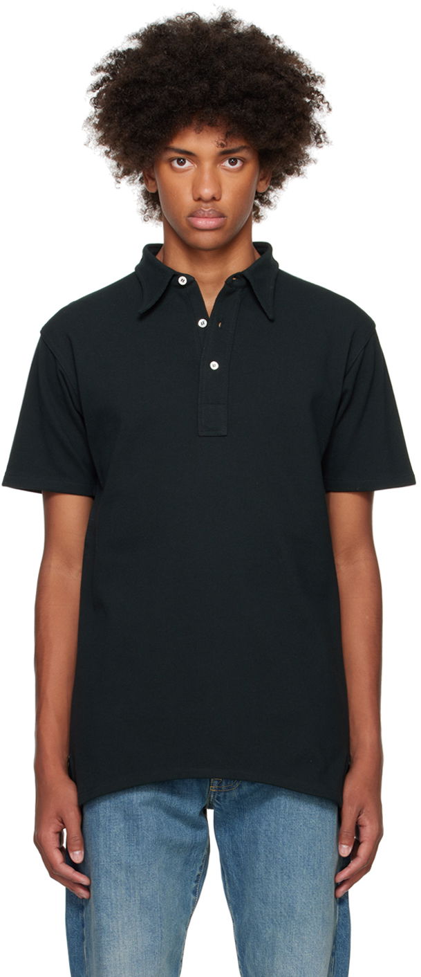 Поло тениска Maison Margiela Polo Shirt Cotton Зелено | S51GL0050 M20043, 0