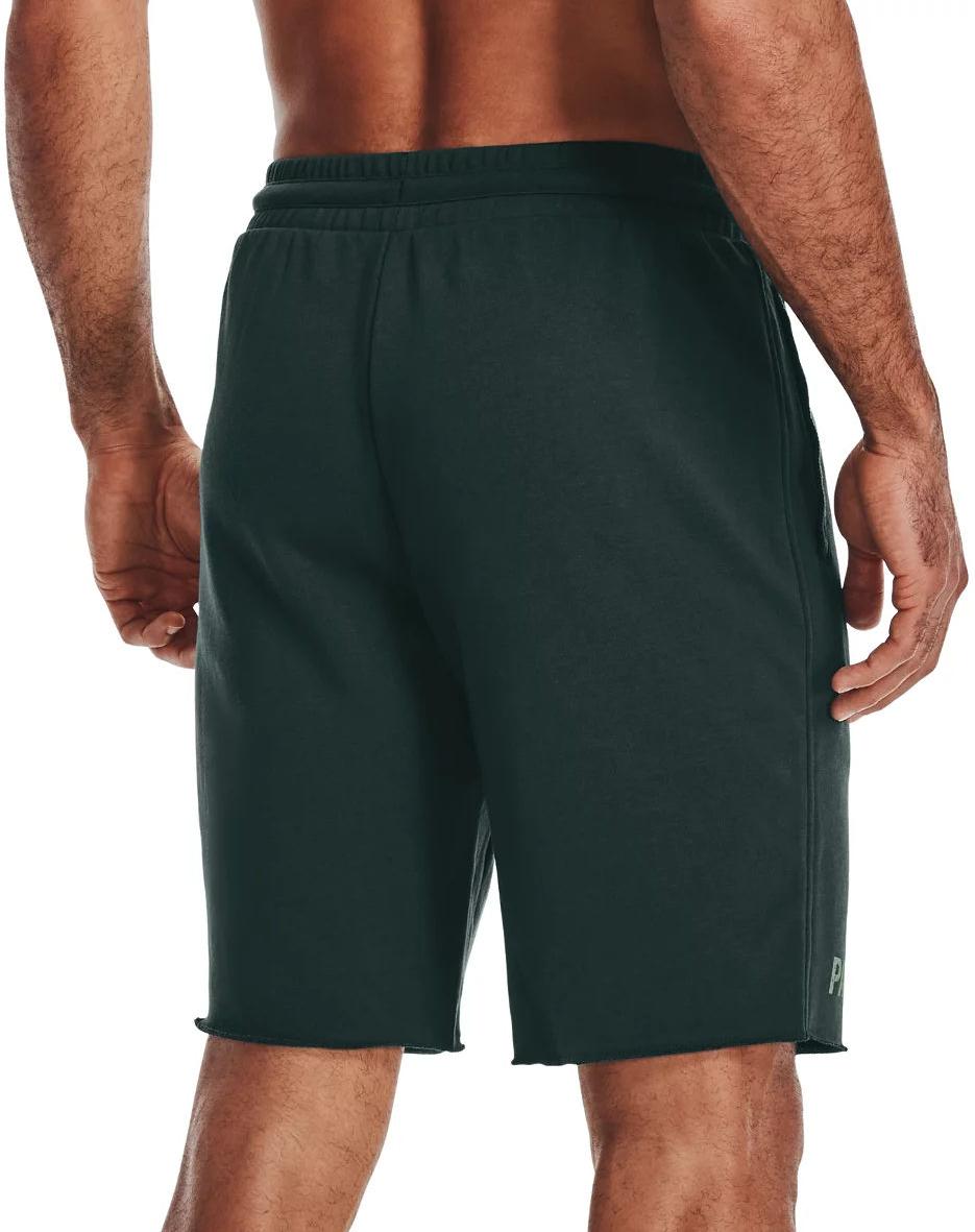 Къси панталони Under Armour Project Rock Terry Iron Short Зелено | 1361752-384, 1
