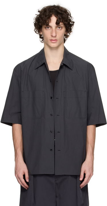 Риза LEMAIRE Lemaire Convertible Shirt Черно | SH1175 LF1364, 0