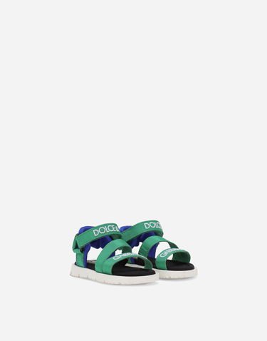 Кецове и обувки Dolce & Gabbana Dolce & Gabbana Gros-grain First Steps Sandals Многоцветен | DL0076AB0288I679, 1