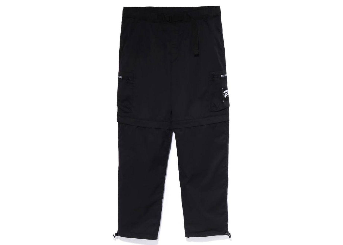 Панталони BAPE Side Pocket Detachable Relaxed Fit Pants Черно | 1I80-152-007, 0
