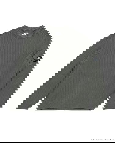 Пуловер C.P. Company C.P. Company Knitted Crew Neck Sweater Зелено | 19CMKN015A006608A-921, 0