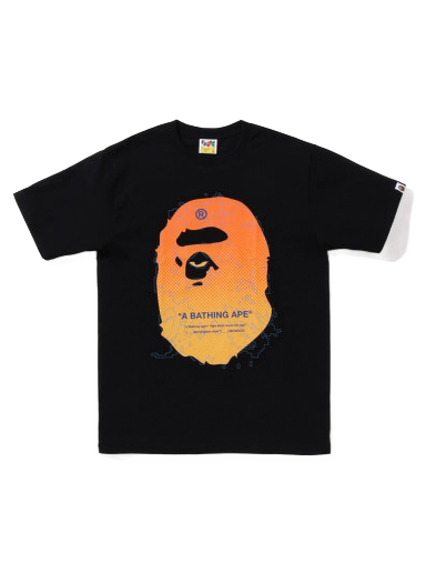 Тениска BAPE Big Ape Head Digital Mosaic Tee Черно | 1I80-110-064