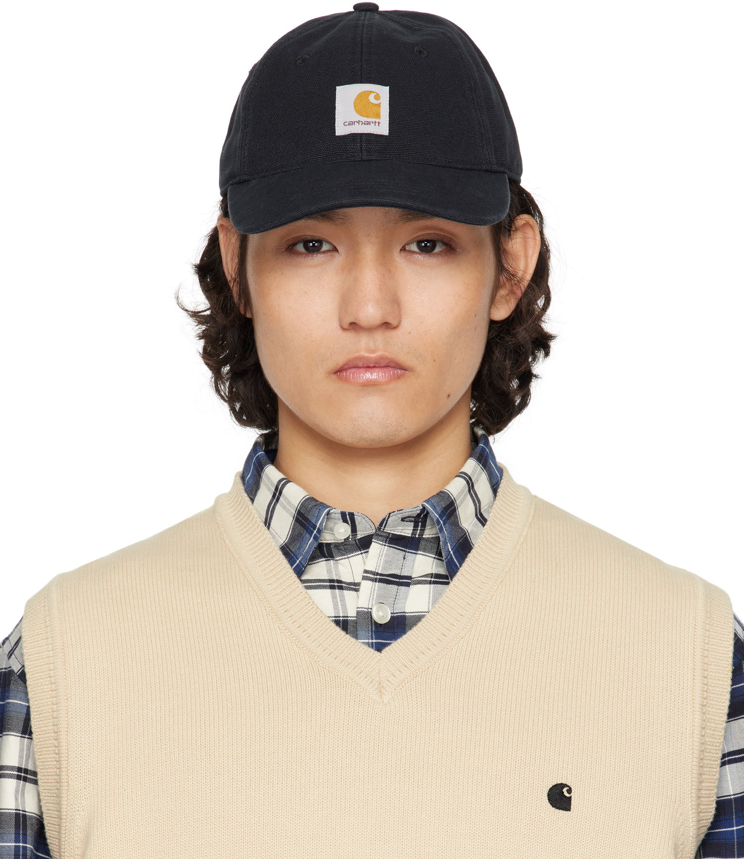 Шапка с козирка Carhartt WIP Icon Baseball Cap Черно | I033359, 0