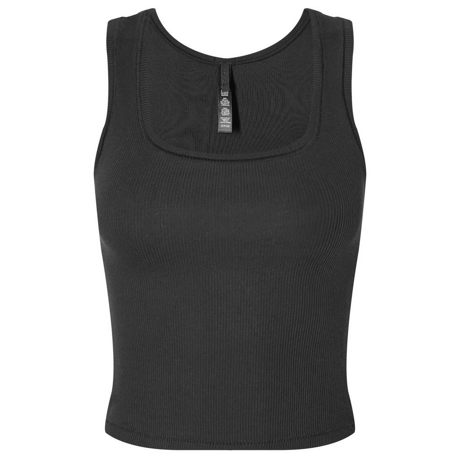 Потник SKIMS Rib Tank Черно | AP-TNK-0038-ST, 0