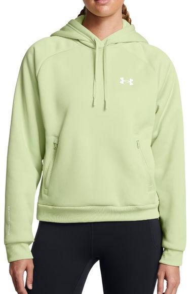 Суитчър Under Armour Hoodie With Kangaroo Pocket Зелено | 1386504-383, 0