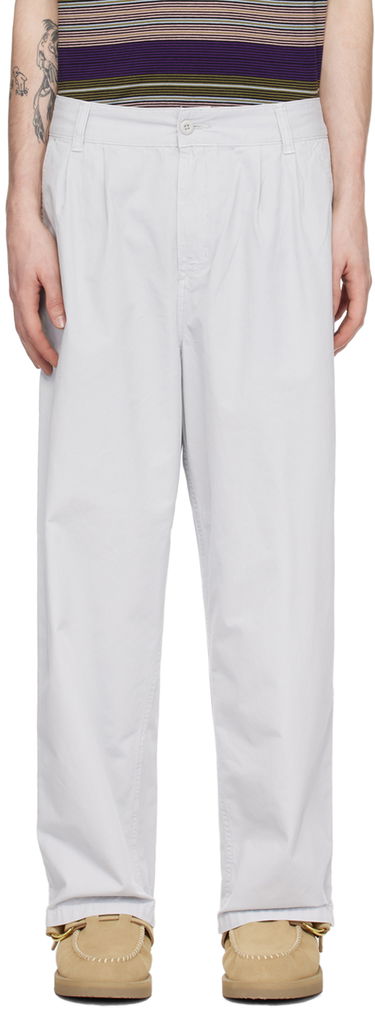 Панталони Carhartt WIP Colston Trousers Сиво | I031514, 0