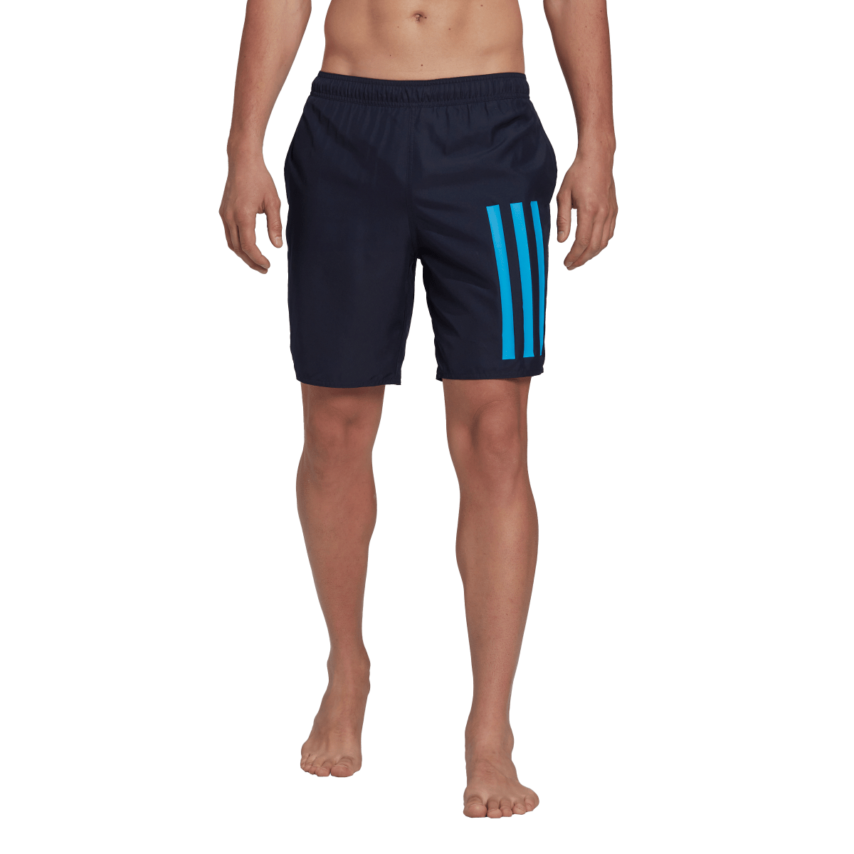 Бански adidas Originals BIG3S 3-Stripes Swim Shorts Тъмно синьо | HC8563, 0