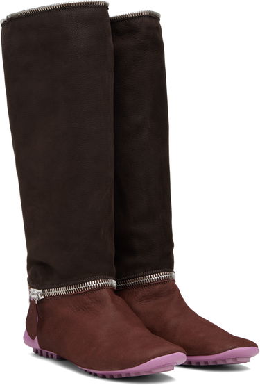 Кецове и обувки KIKO KOSTADINOV Kiko Kostadinov Modular Driving Boots Кафяво | KKWAW25FT03-192, 3