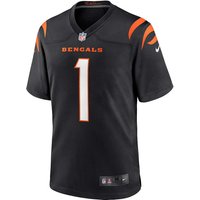 Фланелка Nike NFL Home Game Jersey Cincinnati Bengals Ja'Marr Chase 1 Черно | 67NM-CAGH-9AF-2NT, 0