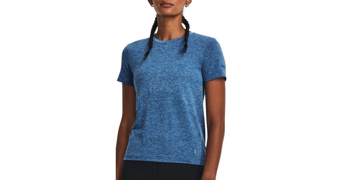 Тениска Under Armour Seamless Stride SS Тъмно синьо | 1375698-426, 1