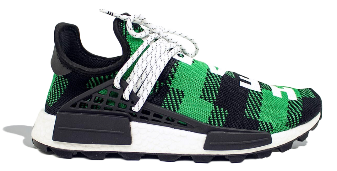 Кецове и обувки adidas Originals NMD Hu Pharrell x BBC Green Plaid Многоцветен | EF7388, 0