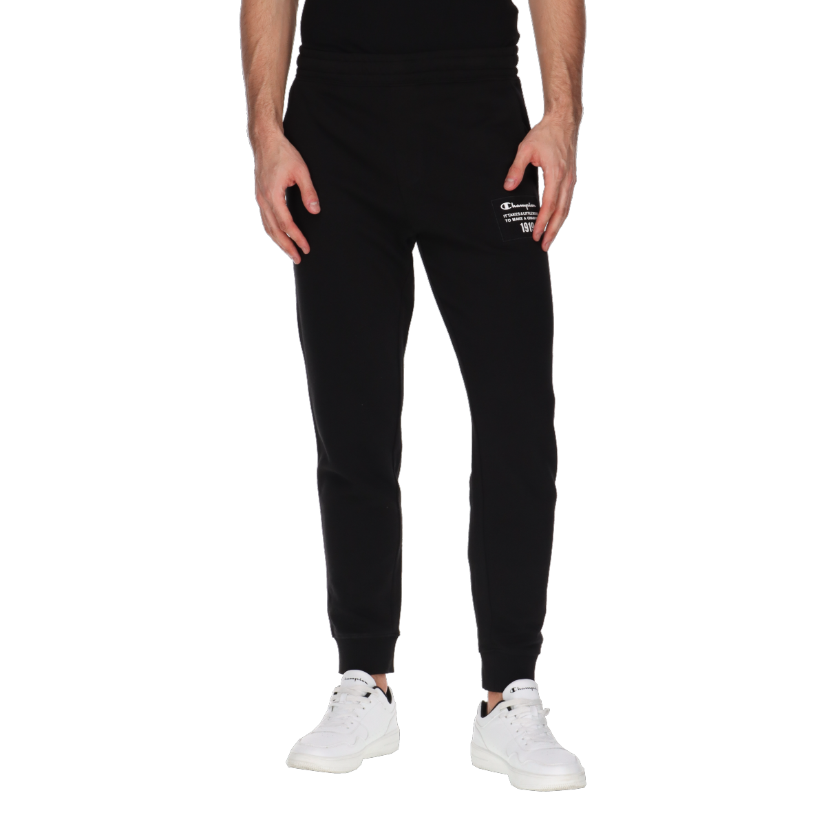 Спортни панталони Champion Raw Logo Joggers Черно | 220522-KK001, 0