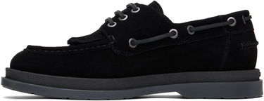 Аксесоари BOSS Hugo Suede Fringe Trim Loafers Черно | 50536224, 2