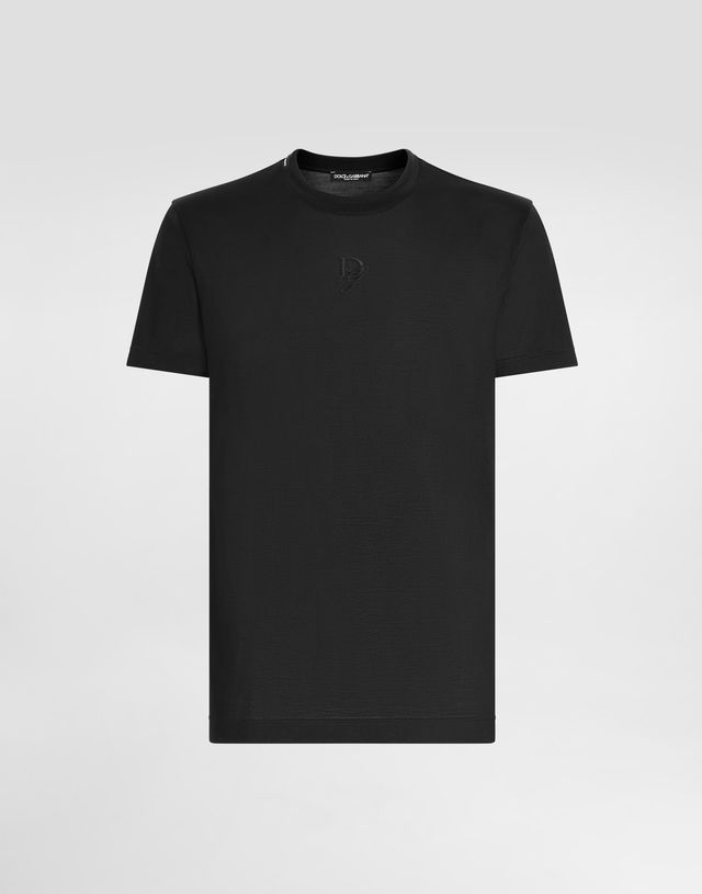 Dolce & Gabbana Cotton T-Shirt with DG Logo