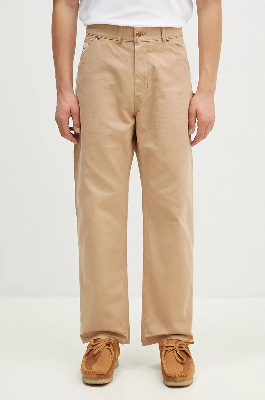 Карго панталони Human Made Human Made Washed Duck Work Pants Бежово | HM28PT011, 0