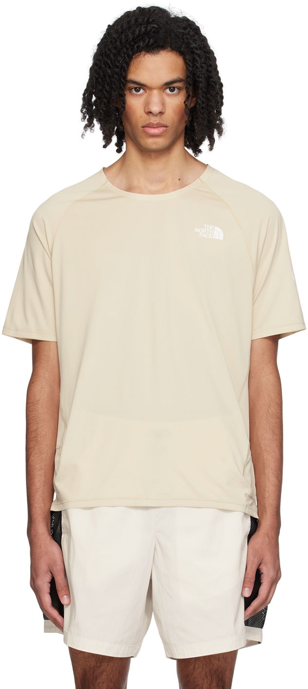 Тениска The North Face Beige High Trail Run T-Shirt Бежово | NF0A7ZTR, 0