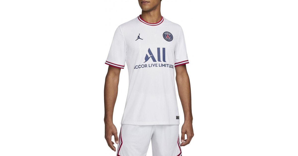 Тениска Jordan Paris St. Germain 2021/22 Jersey Бяло | dh7471-101, 1