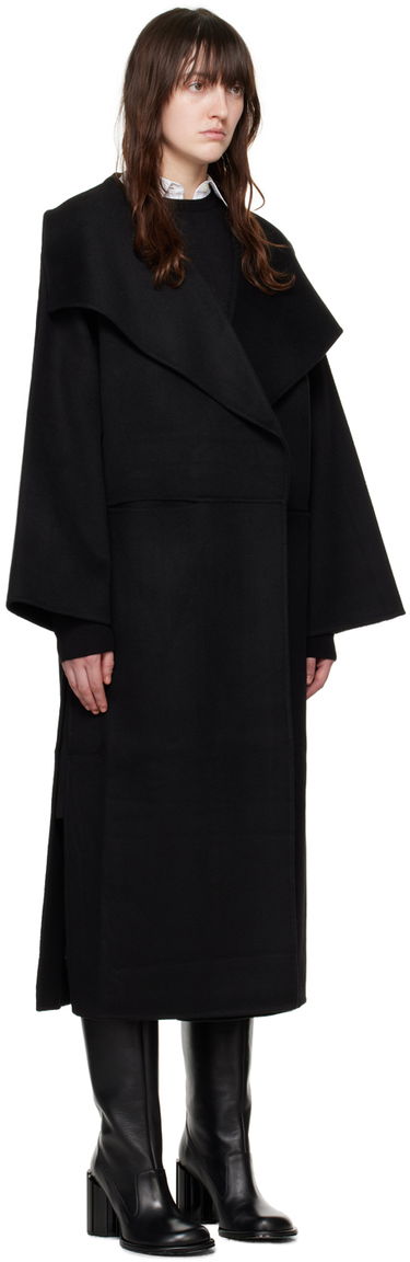 Палта TOTEME Signature Wool Oversized Coat Черно | 211-110-717, 1