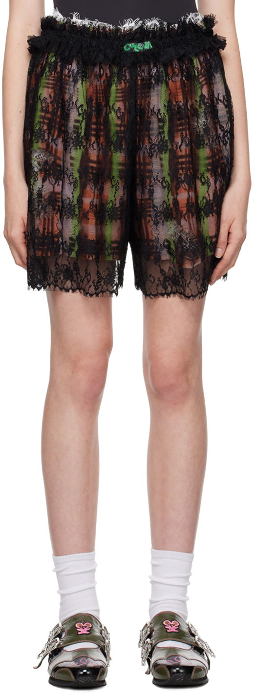Къси панталони Collina Strada Collina Strada Lace Boxer Shorts Многоцветен | XX6016, 0