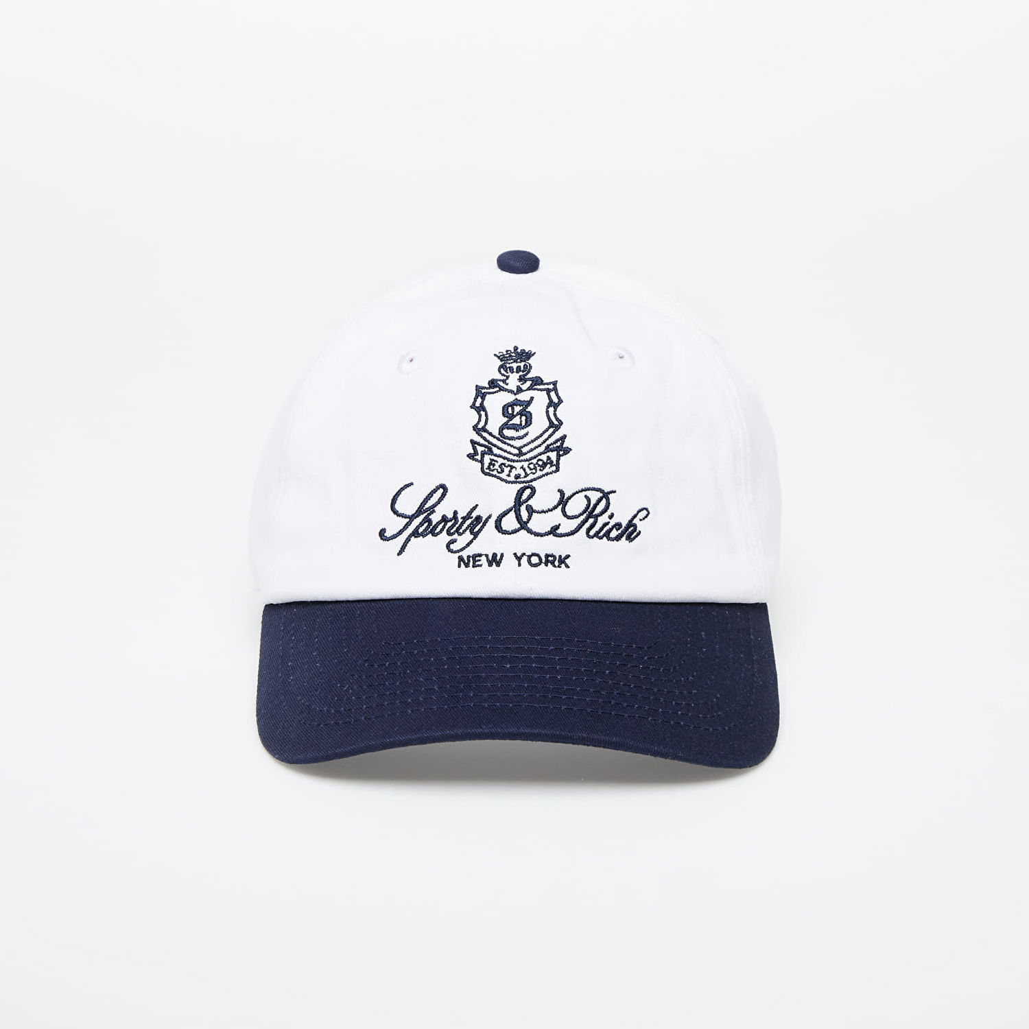 Шапка с козирка Sporty & Rich Sporty & Rich Vendome Hat Бяло | AC040606231WH50, 0