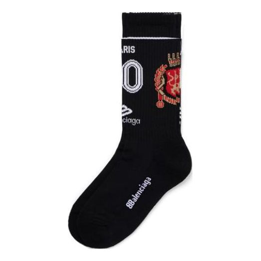 Чорапи Balenciaga Balenciaga Soccer Socks Черно | 778806472B41000, 0