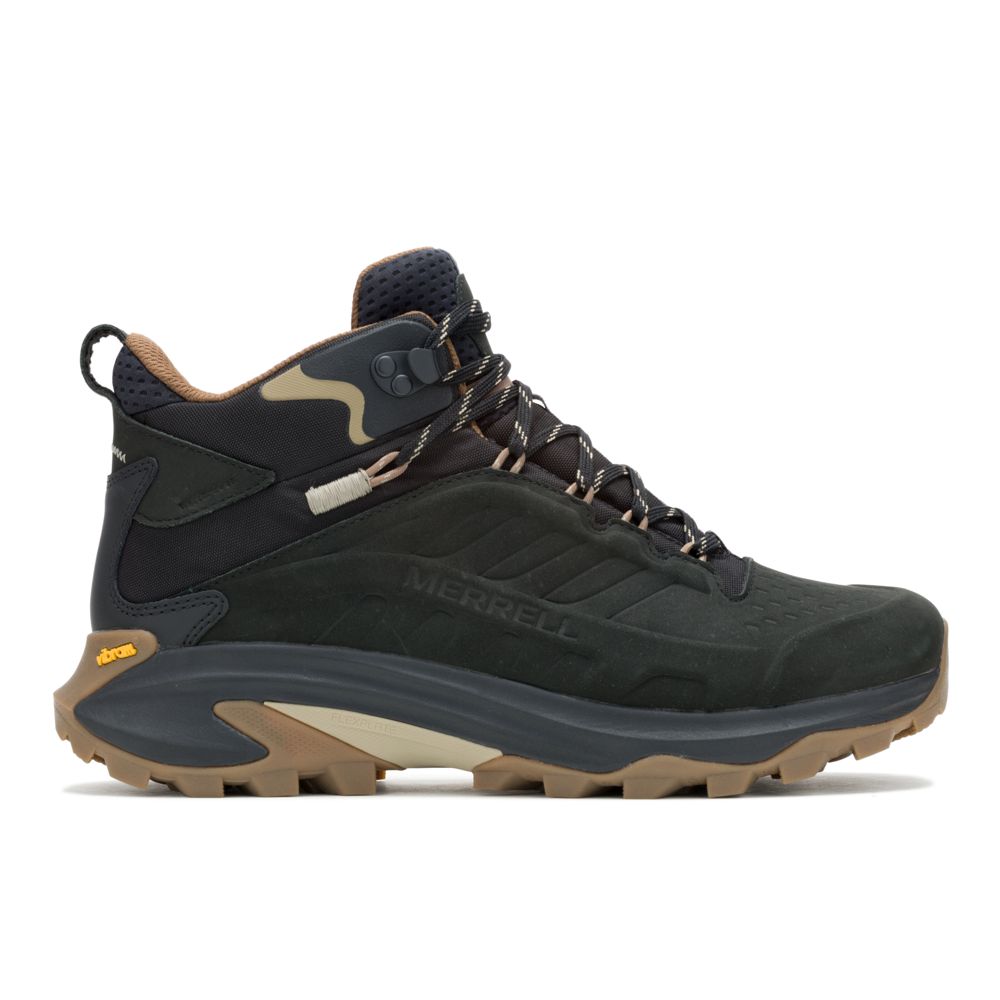 Кецове и обувки Merrell Moab Speed 2 Leather Mid Waterproof Hiking Boots Черно | J037777, 0