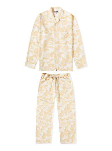 Пижама BAPE Chocolate Camo Pajamas Ivory Бежово | 001UWJ201001F-IVO