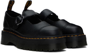 Облекло Dr. Martens Dr. Martens Addina Flower Buckle Leather Platform Oxfords Черно | 27644001, 3